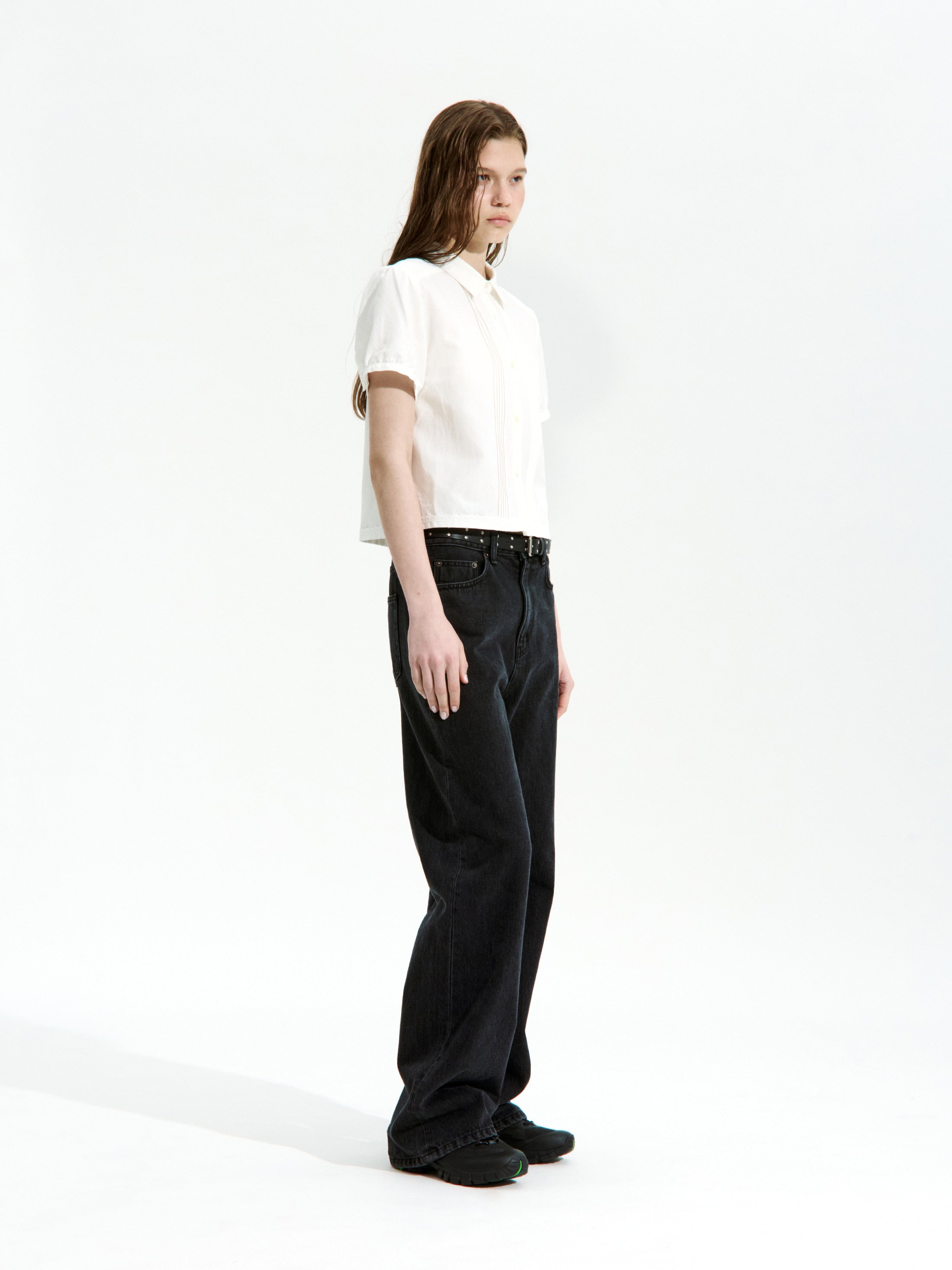 Low Classic Bamboo Lace Shirt Off White