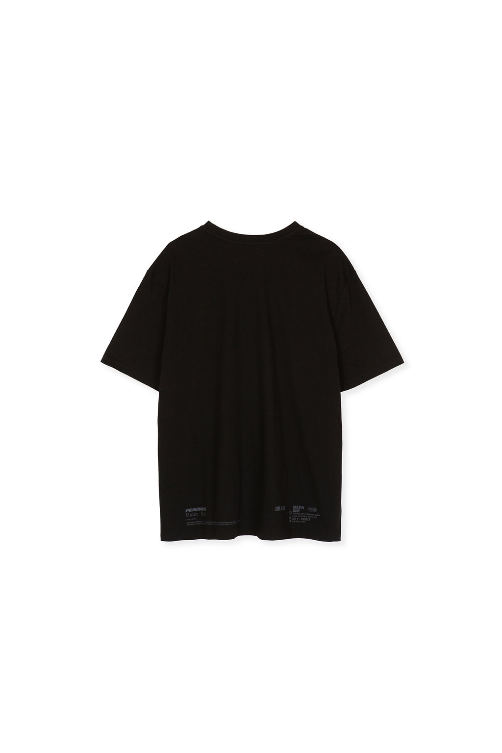 [matinkim] PEACHES LOVE CAR ETC GRAPHIC TOP IN BLACK