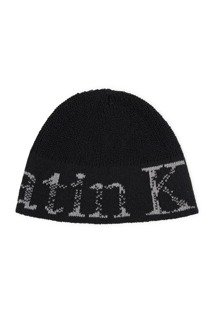 Matinkim Cracked Logo Light Bucket Beanie IN Black