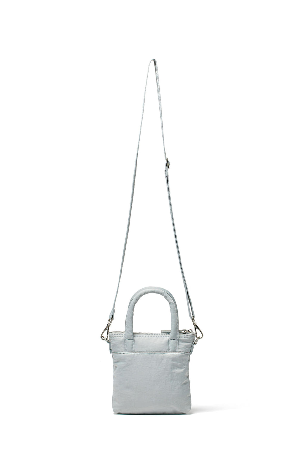[matinkim] PADDED CARGO TWO WAY MINI BAG IN LIGHT GREY