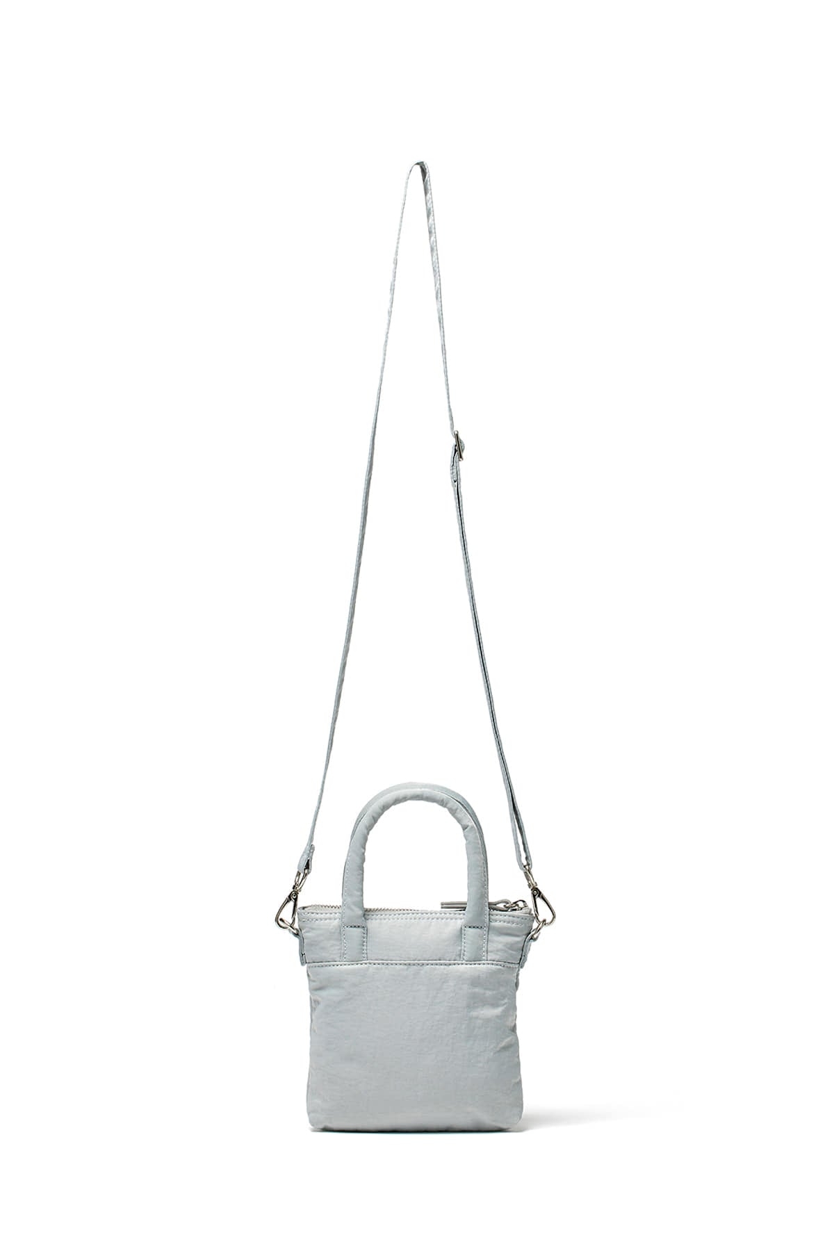 [matinkim] PADDED CARGO TWO WAY MINI BAG IN LIGHT GREY