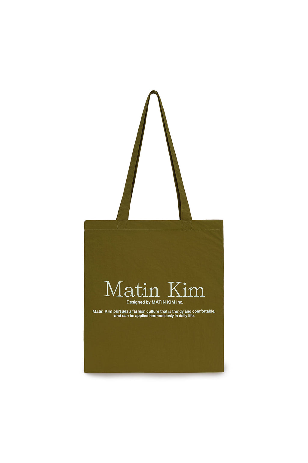 Matinkim Matin Kim Matin Palette Ecobag IN Olive
