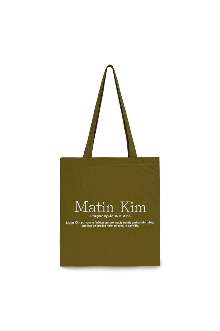 Matinkim Matin Kim Matin Palette Ecobag IN Olive