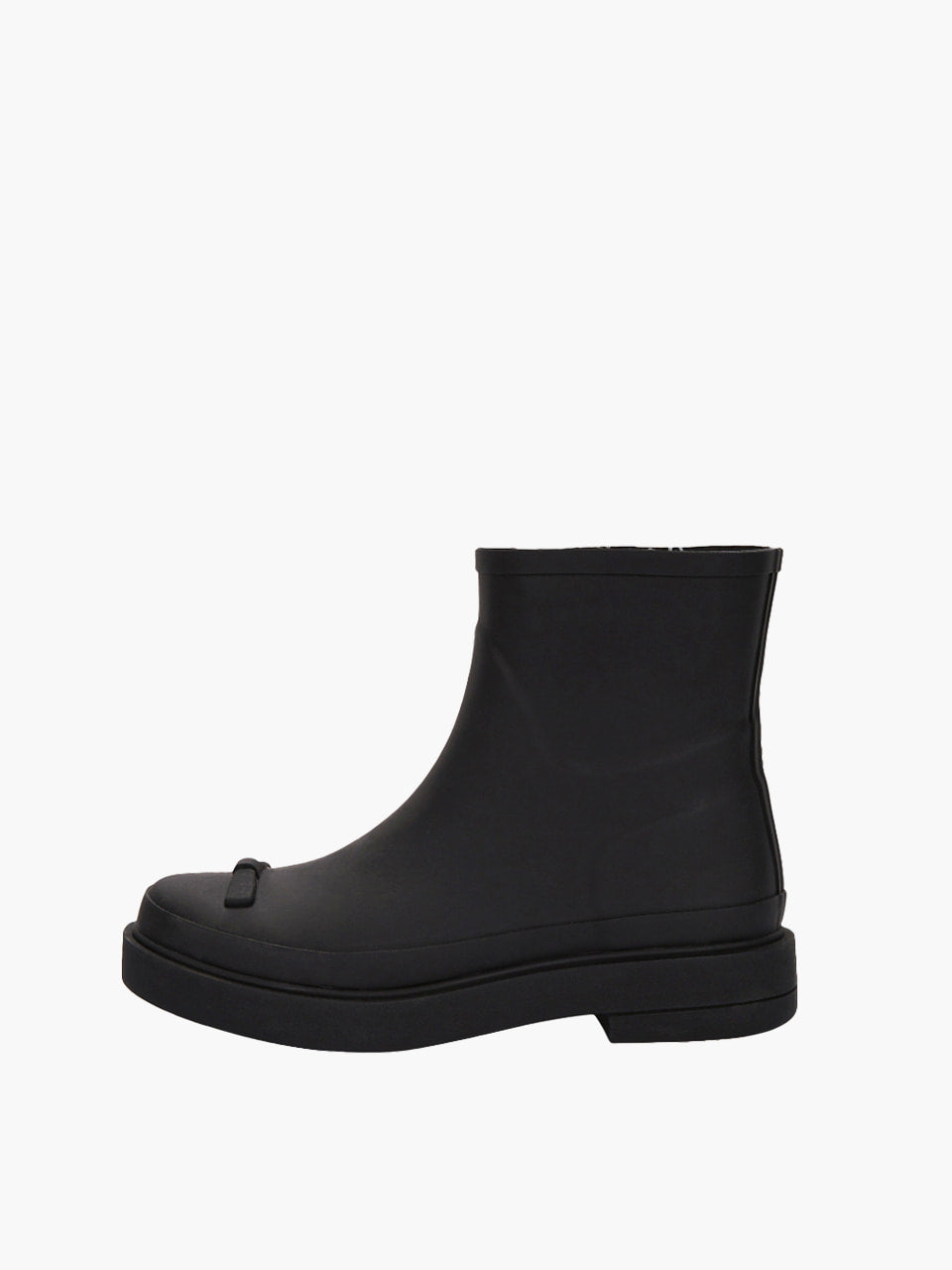 Margesherwood Ribbon Rubber Boots Short black