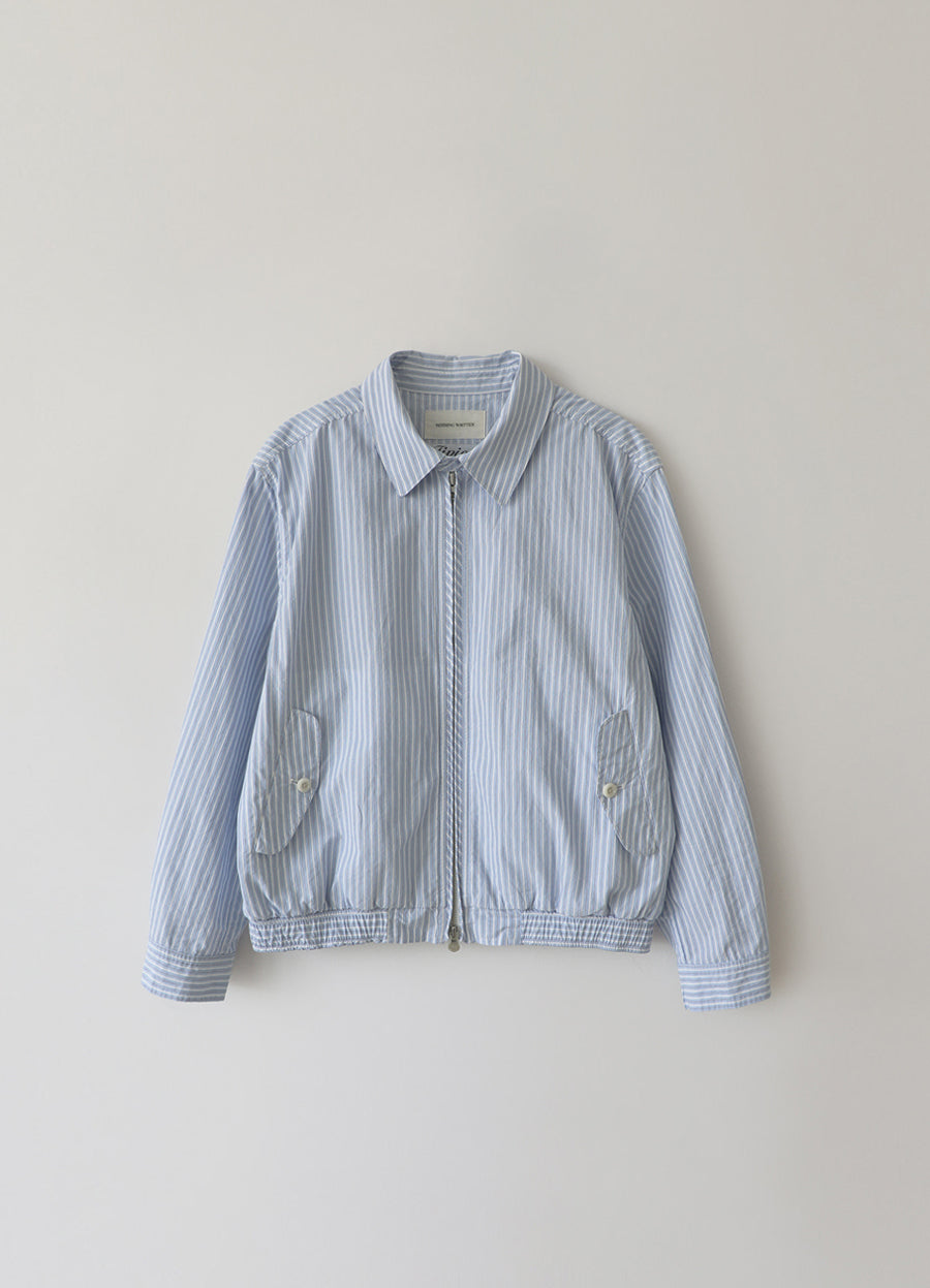 Nothing Written Marche summer blouson (Light blue)