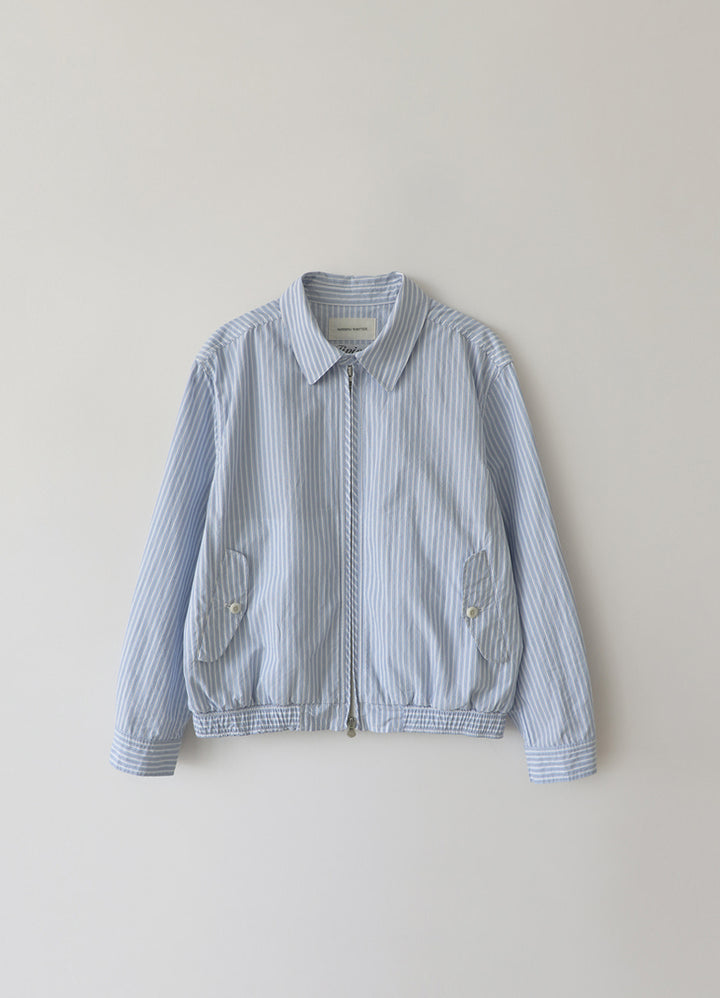 Nothing Written Marche summer blouson (Light blue)