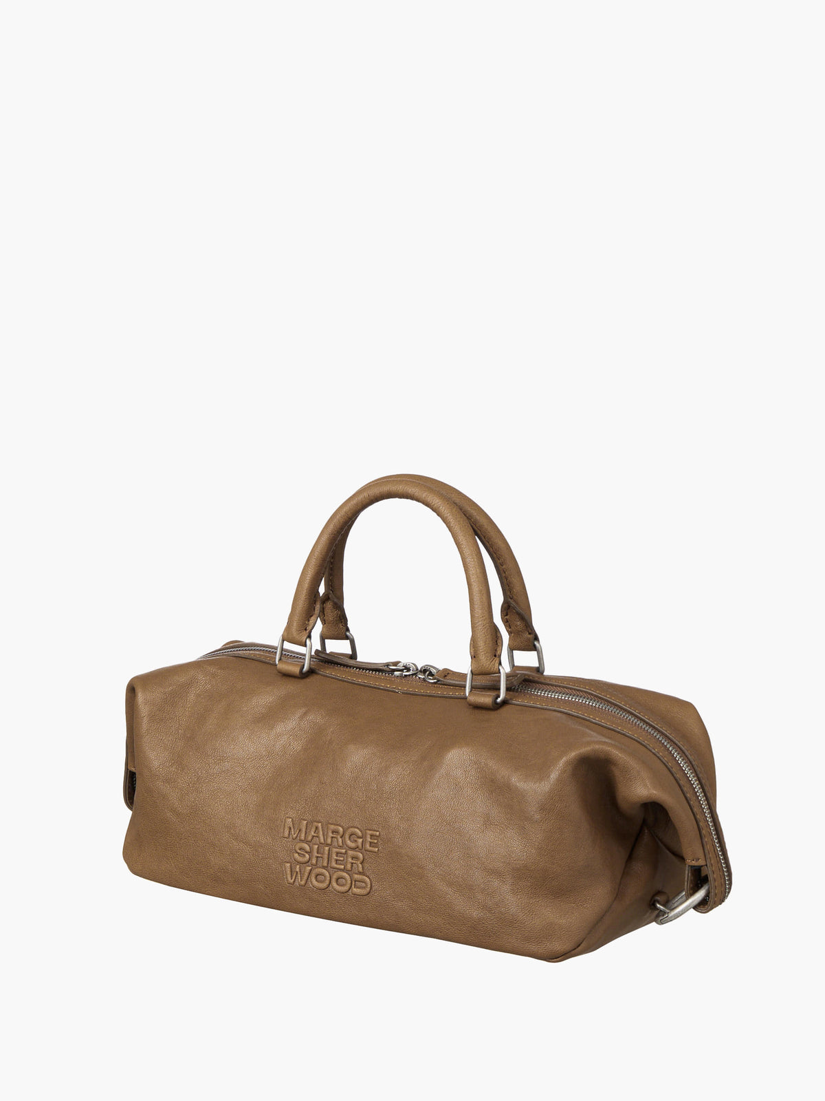 Margesherwood Dumpling EW Tote vintage camel washed nappa
