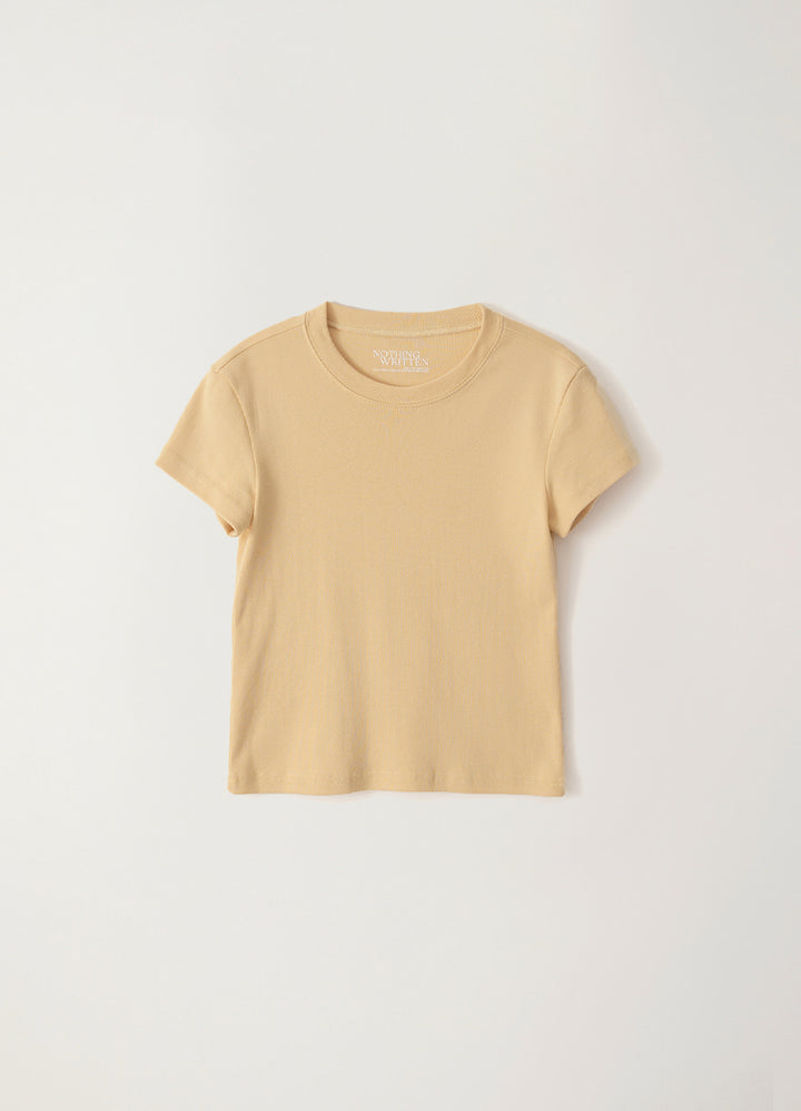 Nothing Written 90s t-shirt (Vanilla butter)