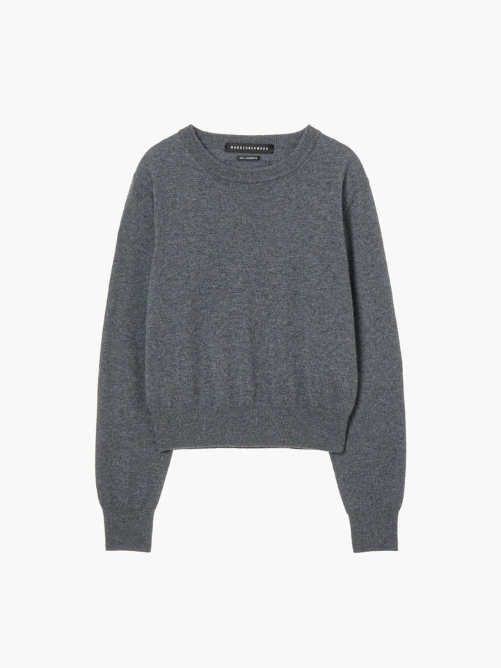 Margesherwood Cashmere Crew Neck Pullover grey