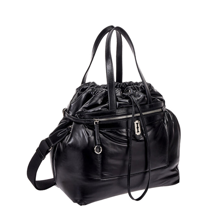 Vunque Toque Cabin Crew Air Drawstring Tote L Black