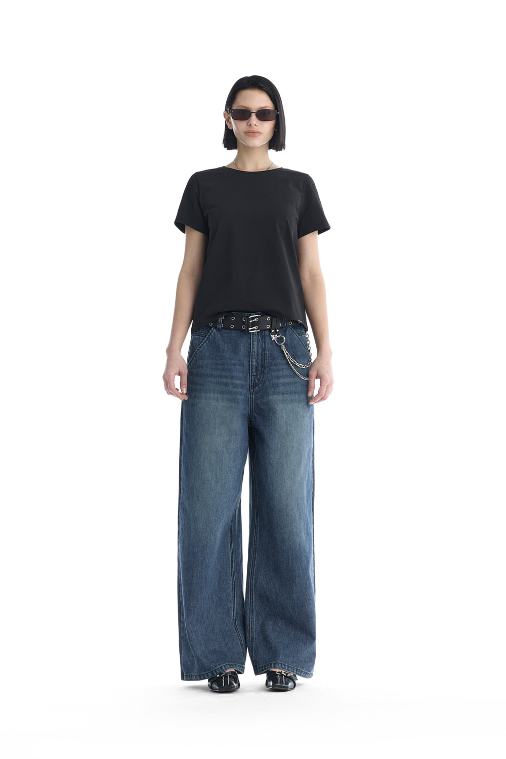 Treemingbird Essential Silky Cotton T-Shirts Black