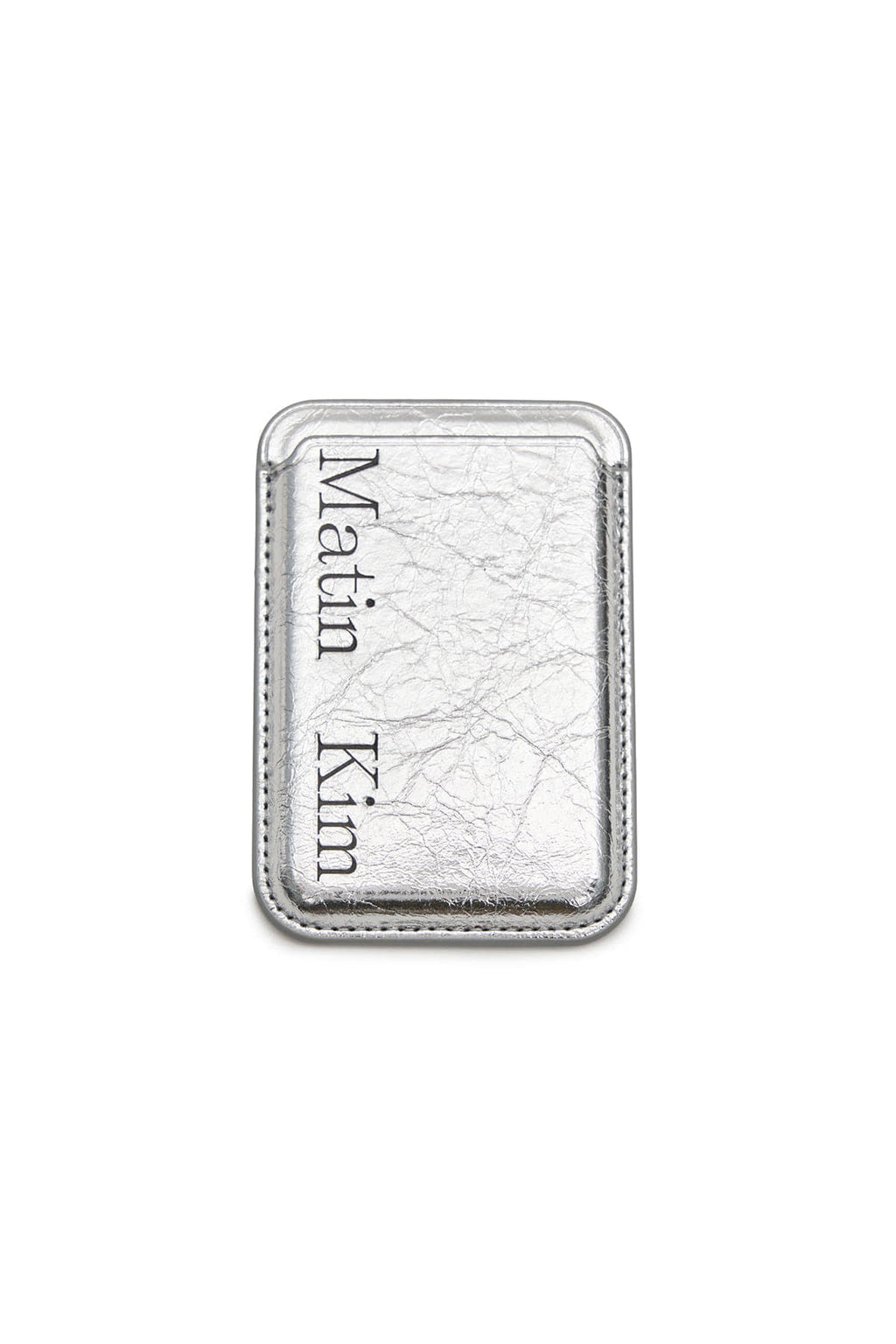 [matinkim] Matin Magnetic Card Wallet IN Silver