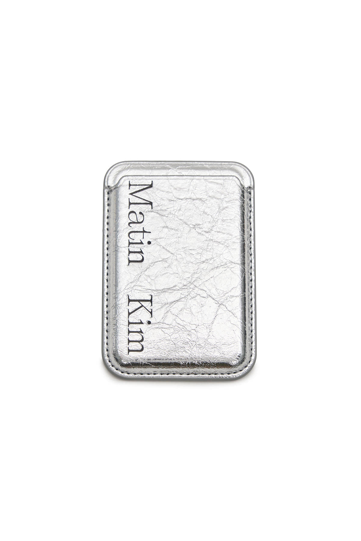 [matinkim] Matin Magnetic Card Wallet IN Silver