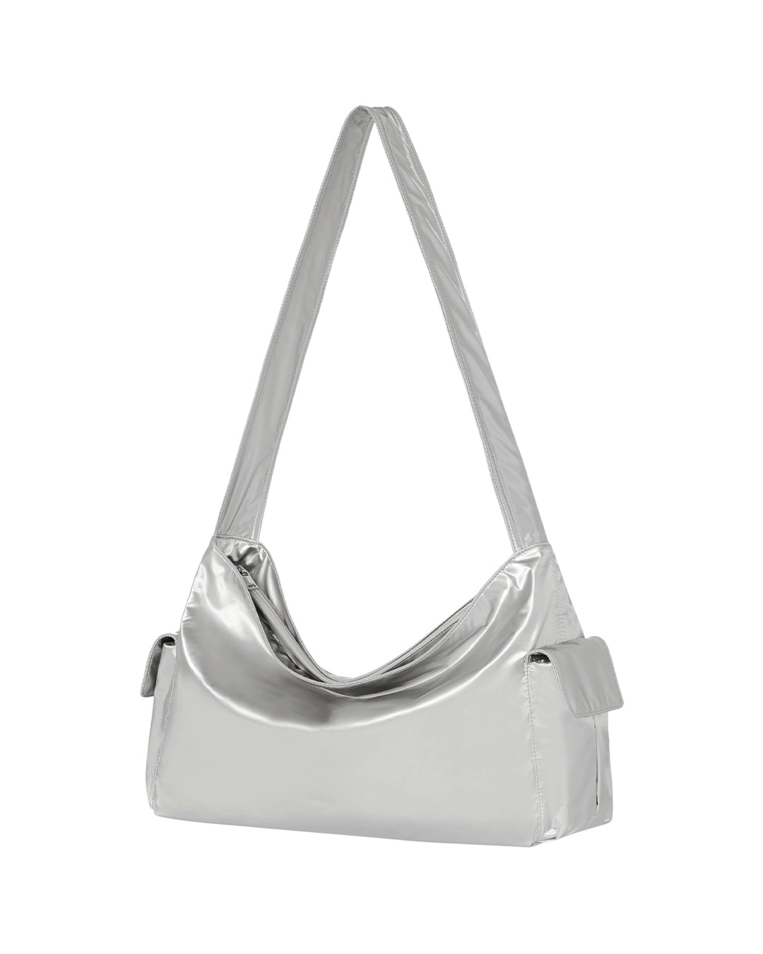 Slouch Pocket Bag · Silver