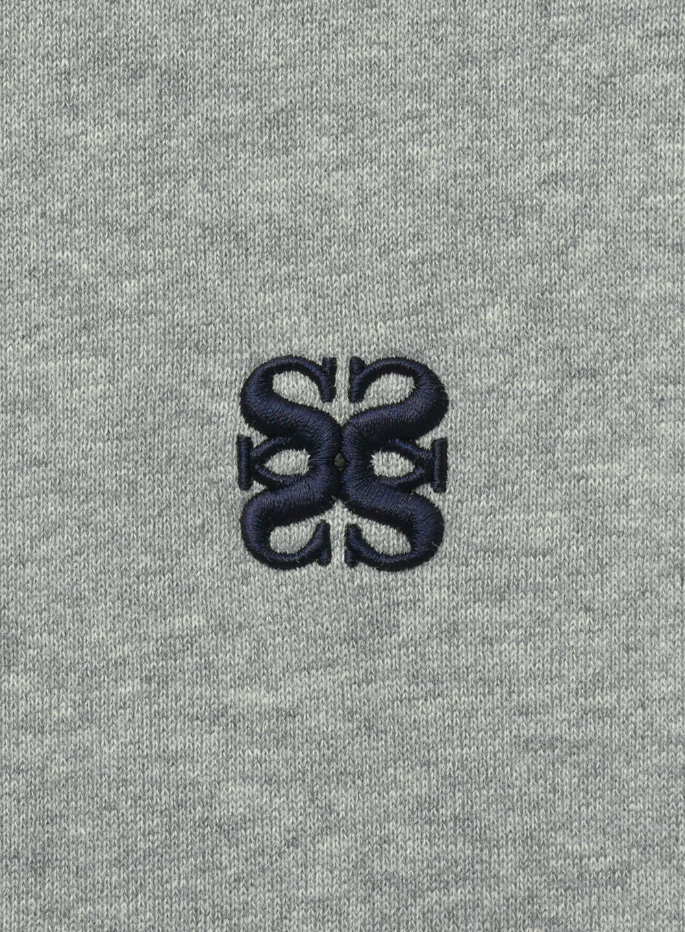 [satur] (W) Loren Small Logo Basic Sweatshirt - Melange Gray