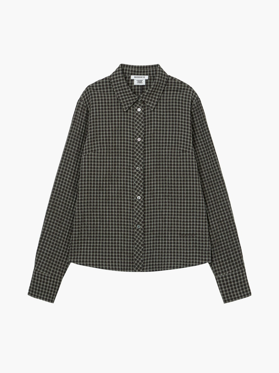 Margesherwood Slim Lined Check Shirt brown