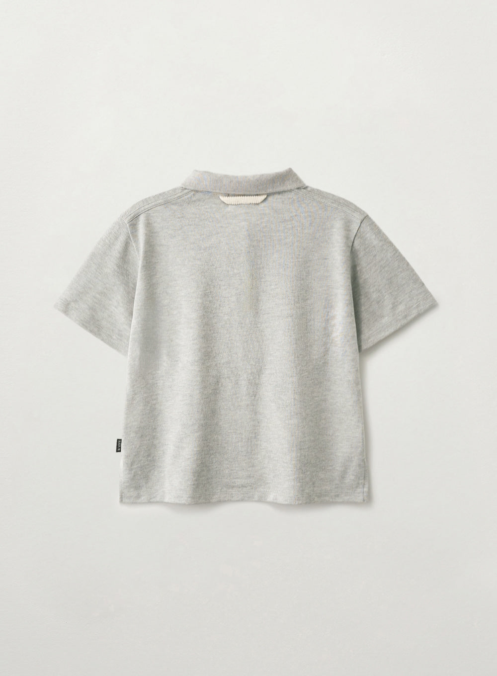 Satur (W) Loren Pique Polo T-Shirt - Melange Gray