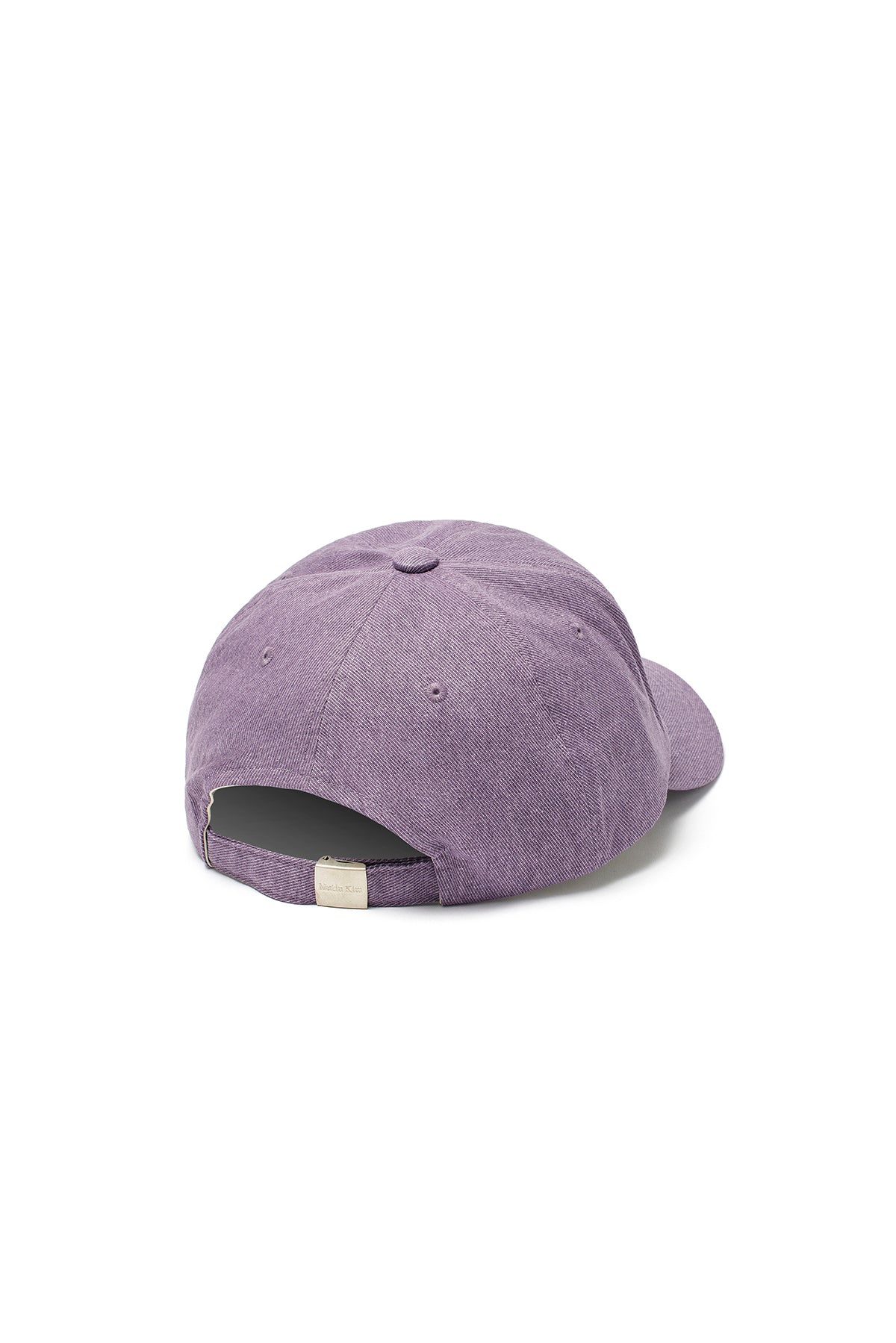 [matinkim] MATIN HERITAGE FLAT BRIM CAP IN PURPLE