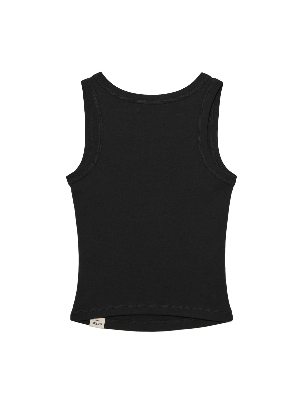 GLOWNY G Classic Scoop Neck Sleeveless (Black)