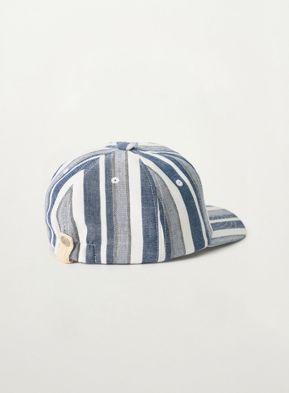 [satur] House Stripe Banding Ball Cap - Blue