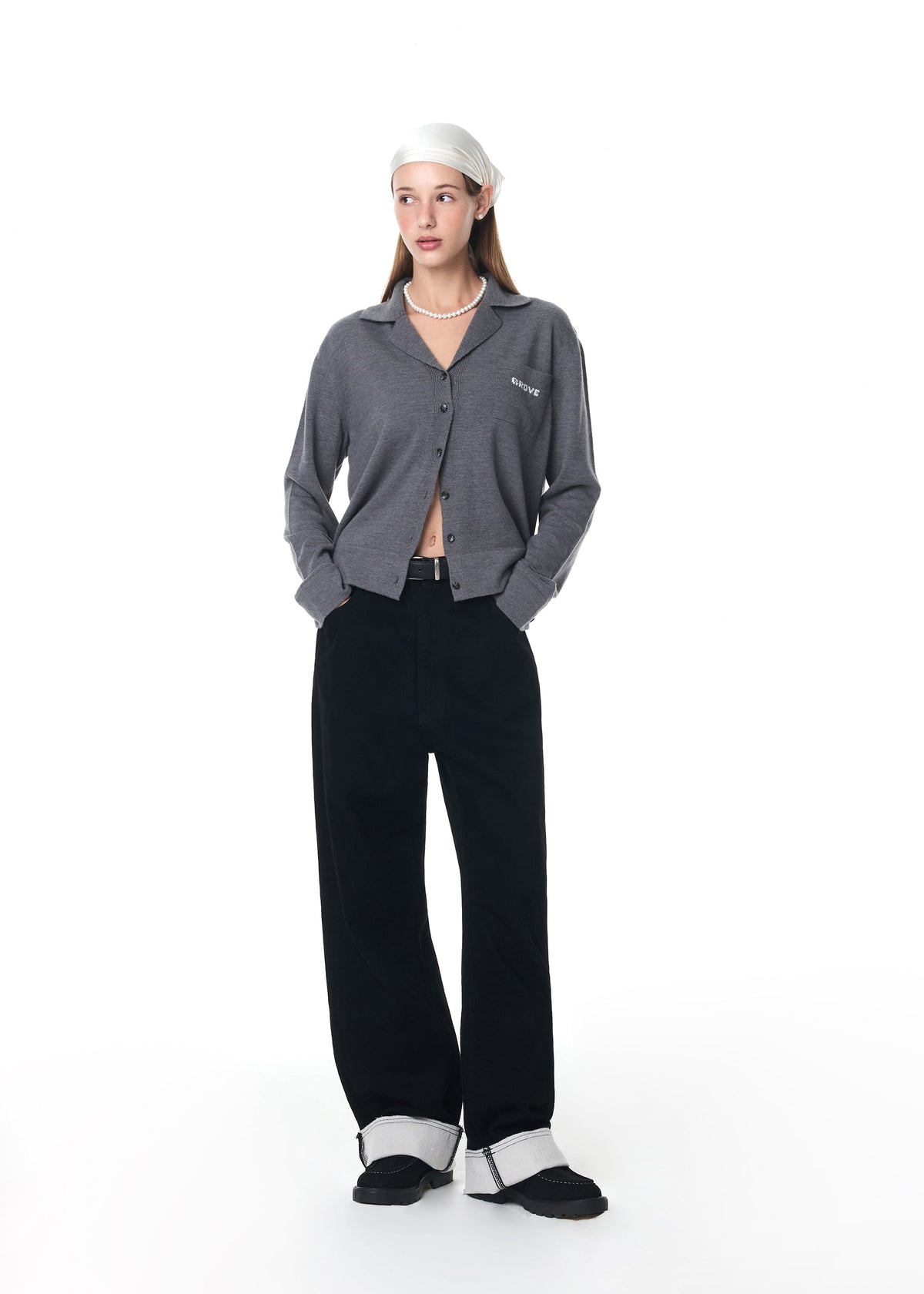 Grove Mohr Roll Up Denim Pants