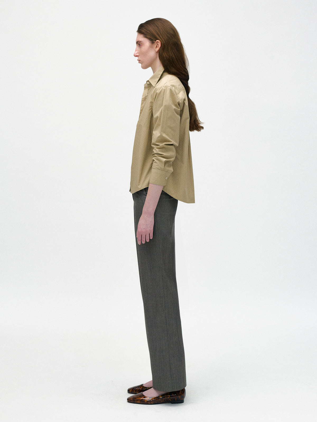 Nothing Written Arietta button shirt (Camel beige)