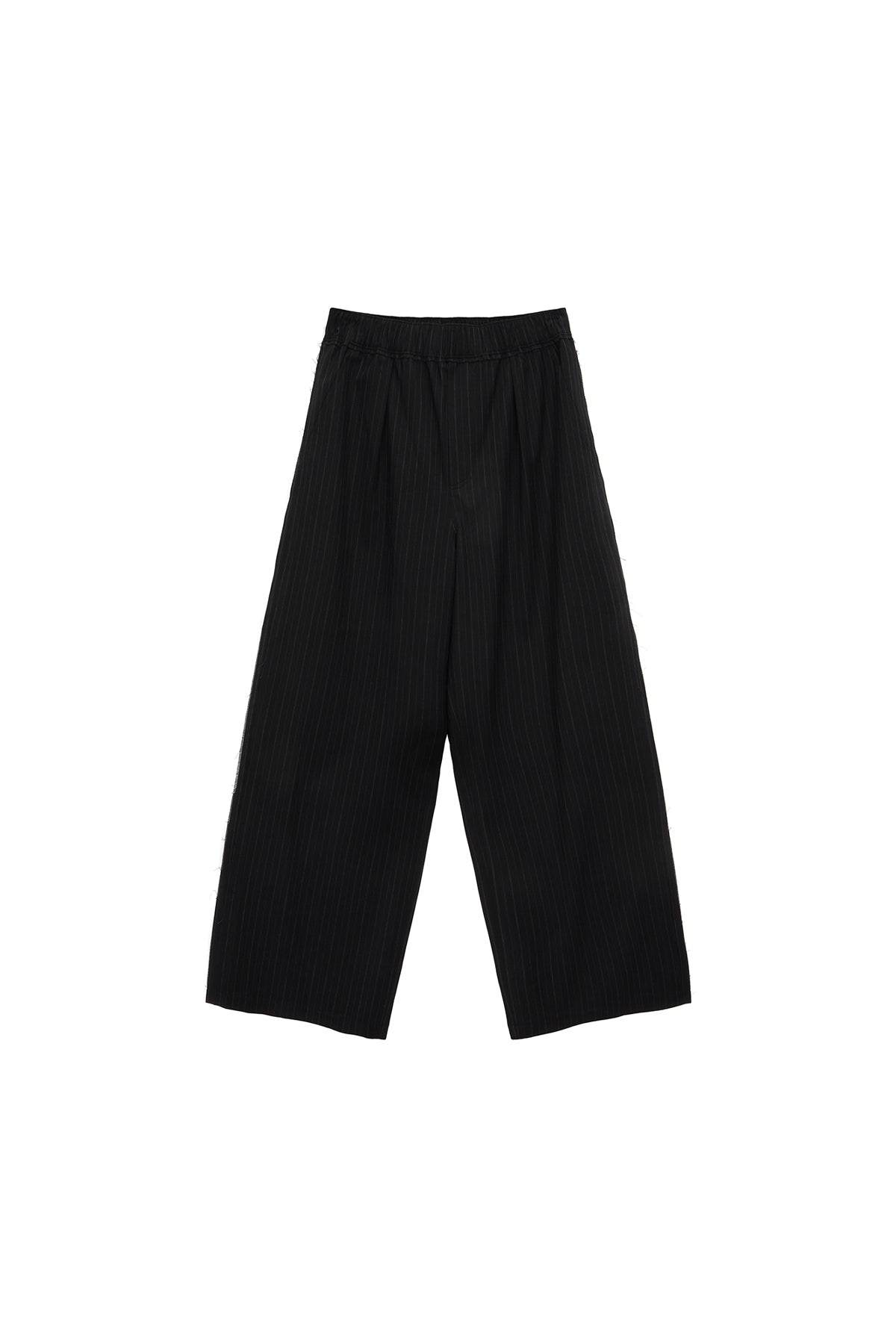 Matinkim Stripe Banding Trouser IN Black