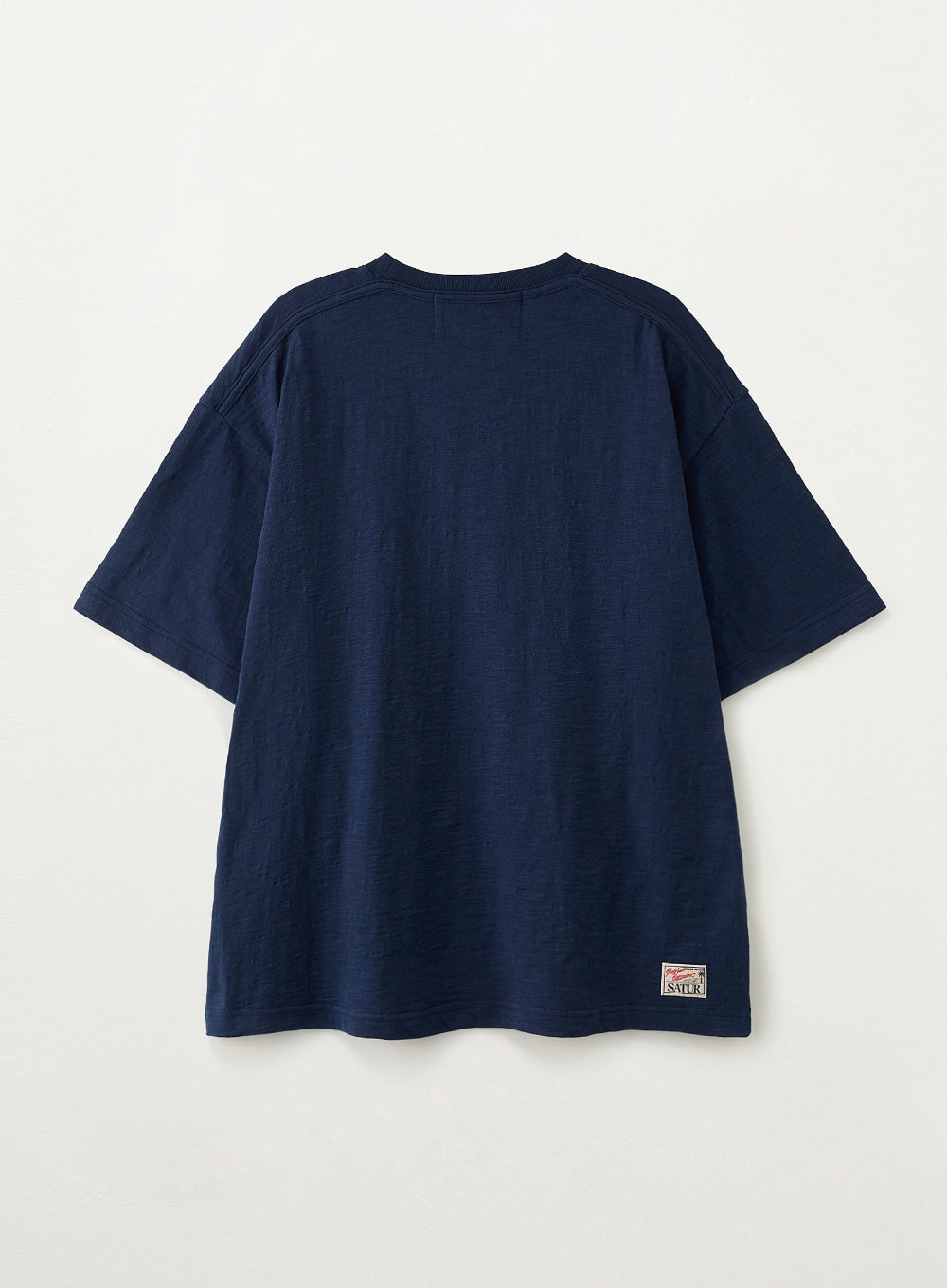 Satur I Love Slub T-Shirt - Navy