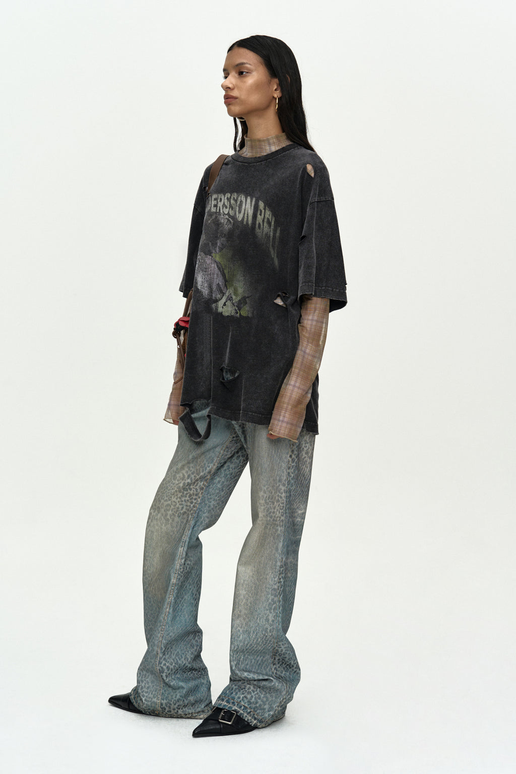 Andersson Bell Layered Live Printed T-Shirt