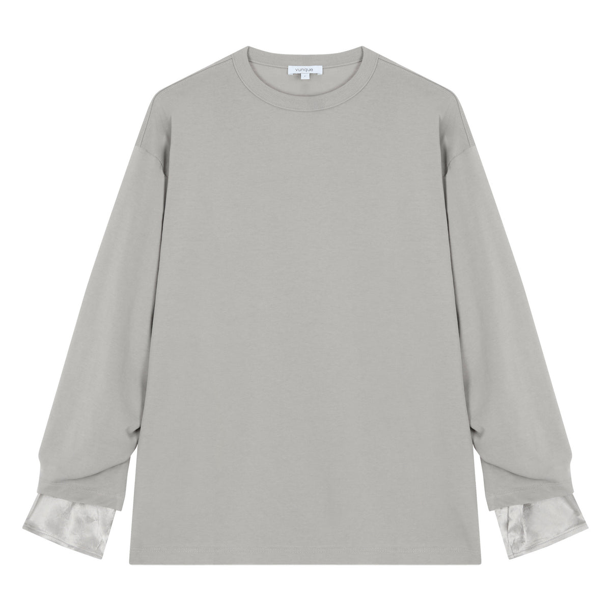 Vunque En Haut Layered T-shirt Grey
