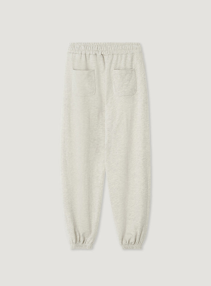 Mango Maniplease Notie Jogger Pants Oatmeal