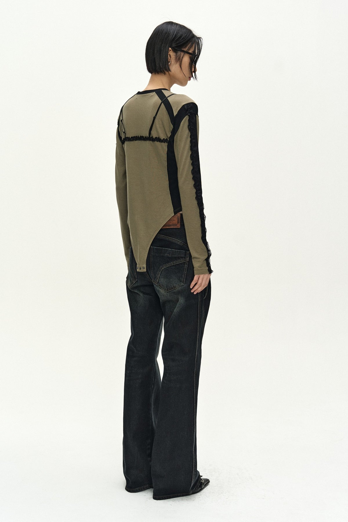 Andersson Bell Strap Detail Long Sleeve Bodysuit