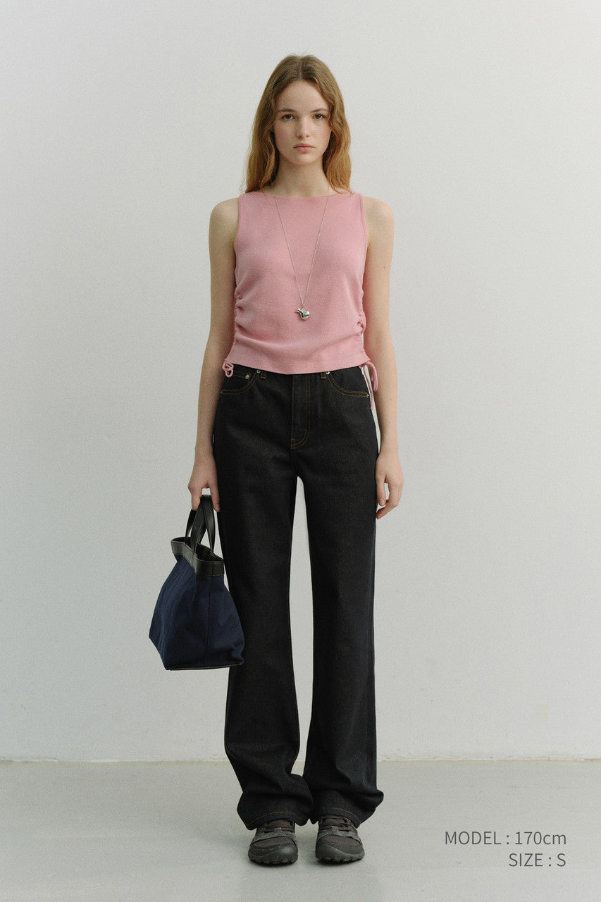 Dunst Layering Knit Top Pink