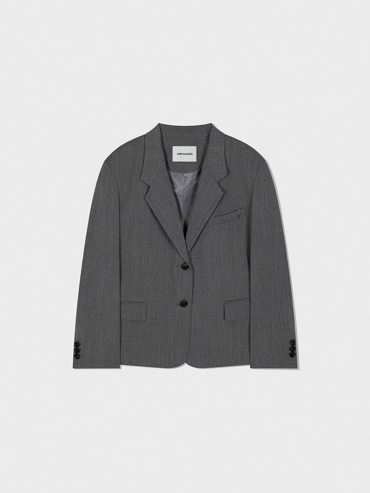 Low Classic Classic Blazer Melange Grey