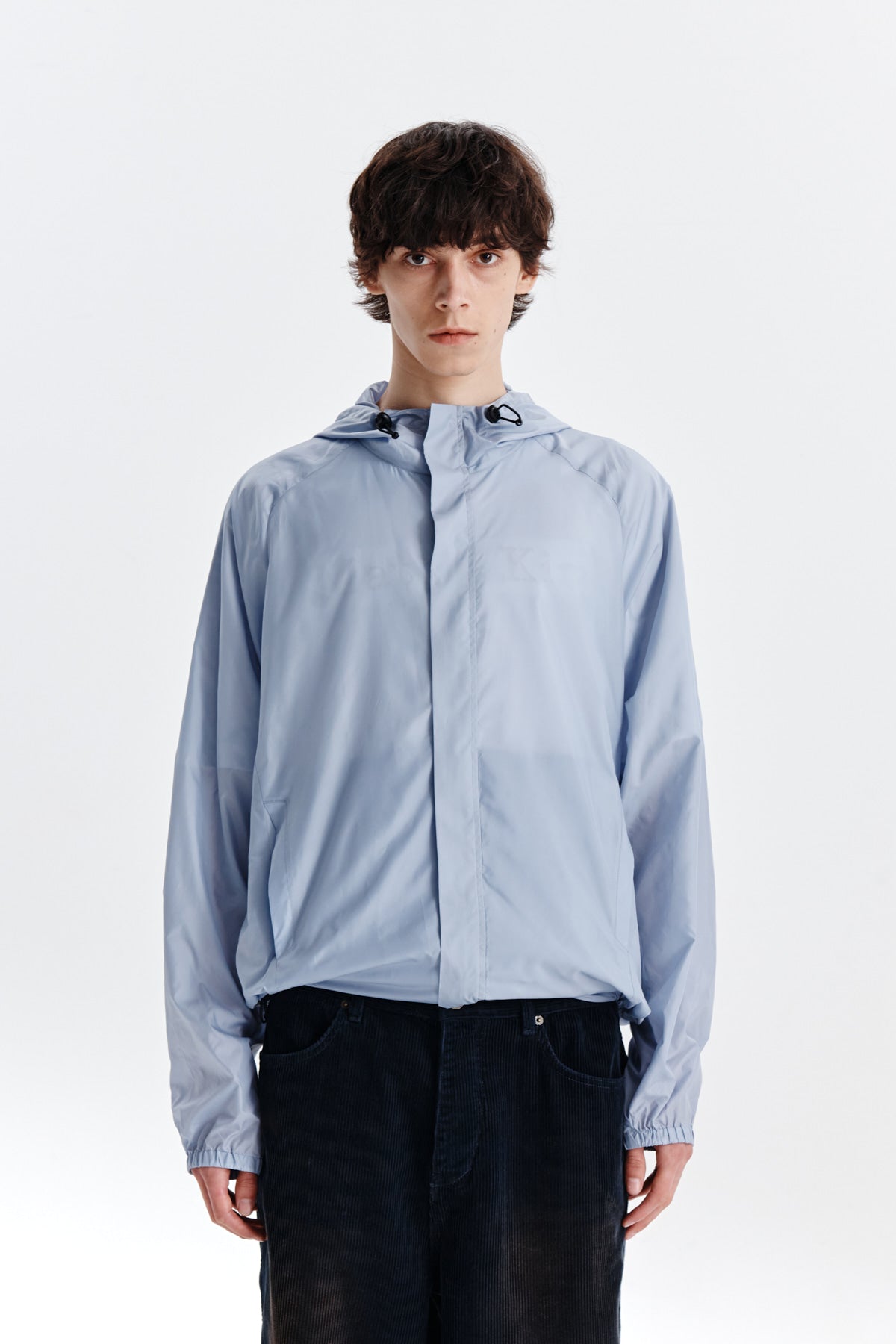 Matinkim Light Hoody Windbreaker For Men IN Blue