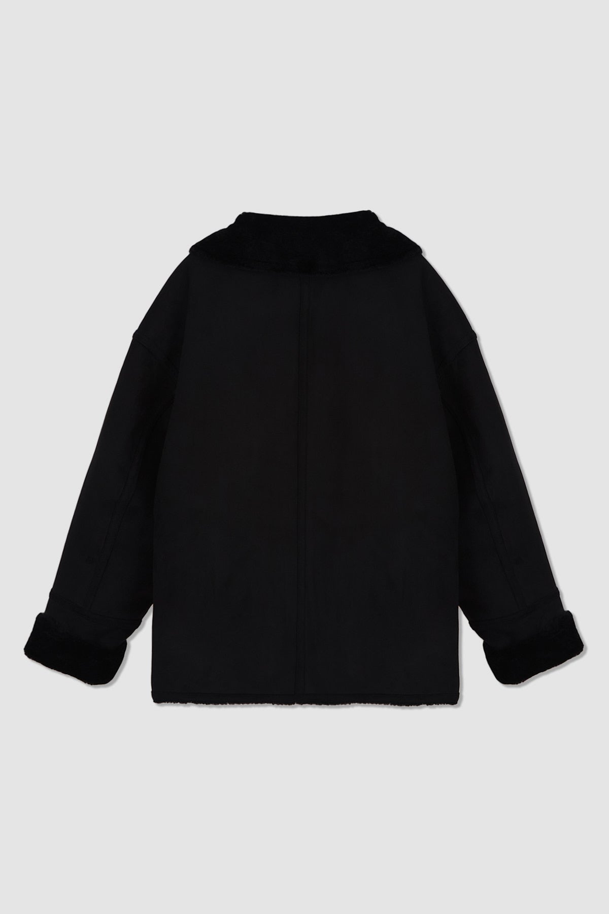 Matinkim Oversize Reversible Mustang Jumper IN Black