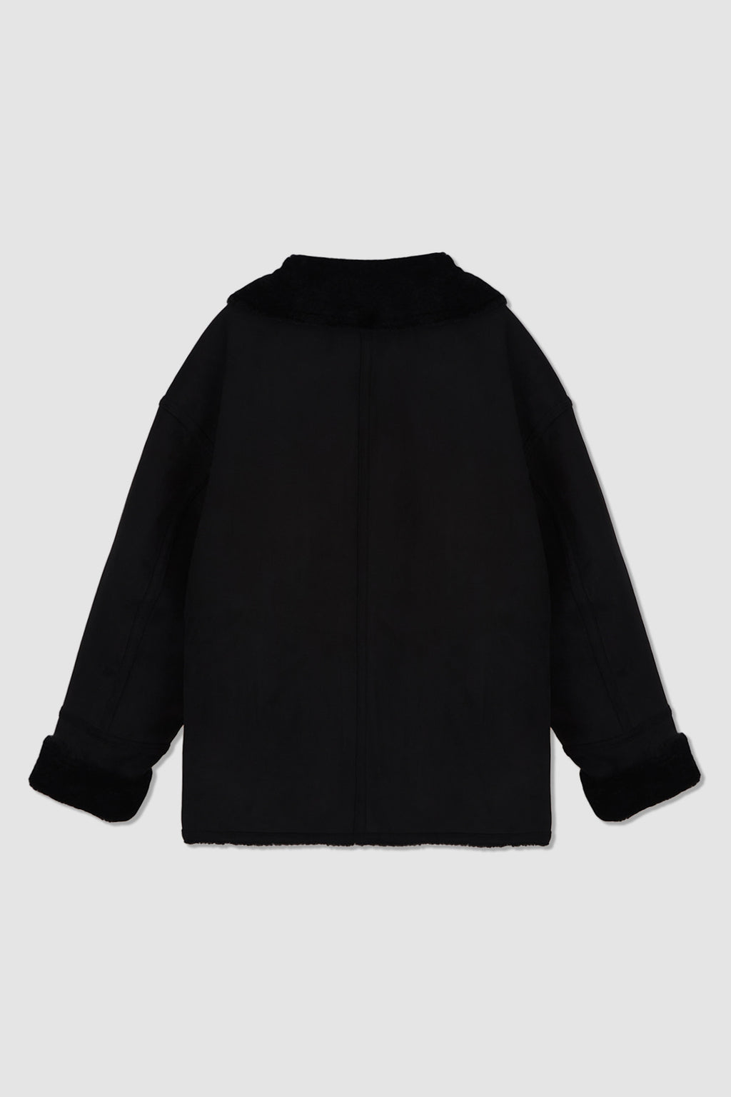 Matinkim Oversize Reversible Mustang Jumper IN Black