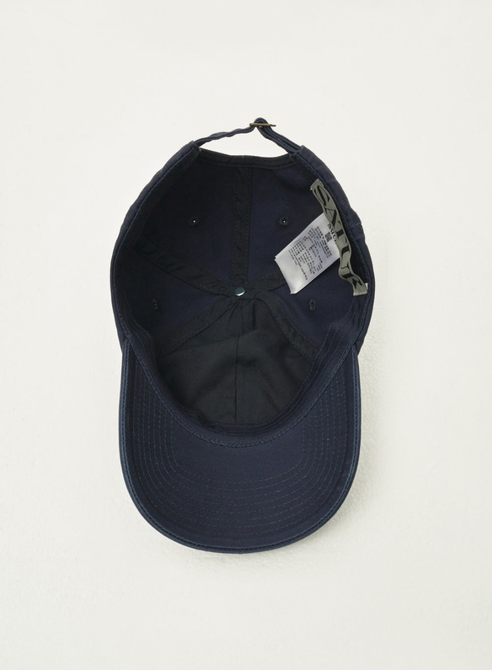 [satur] Apero Logo Washed Ball Cap - Navy