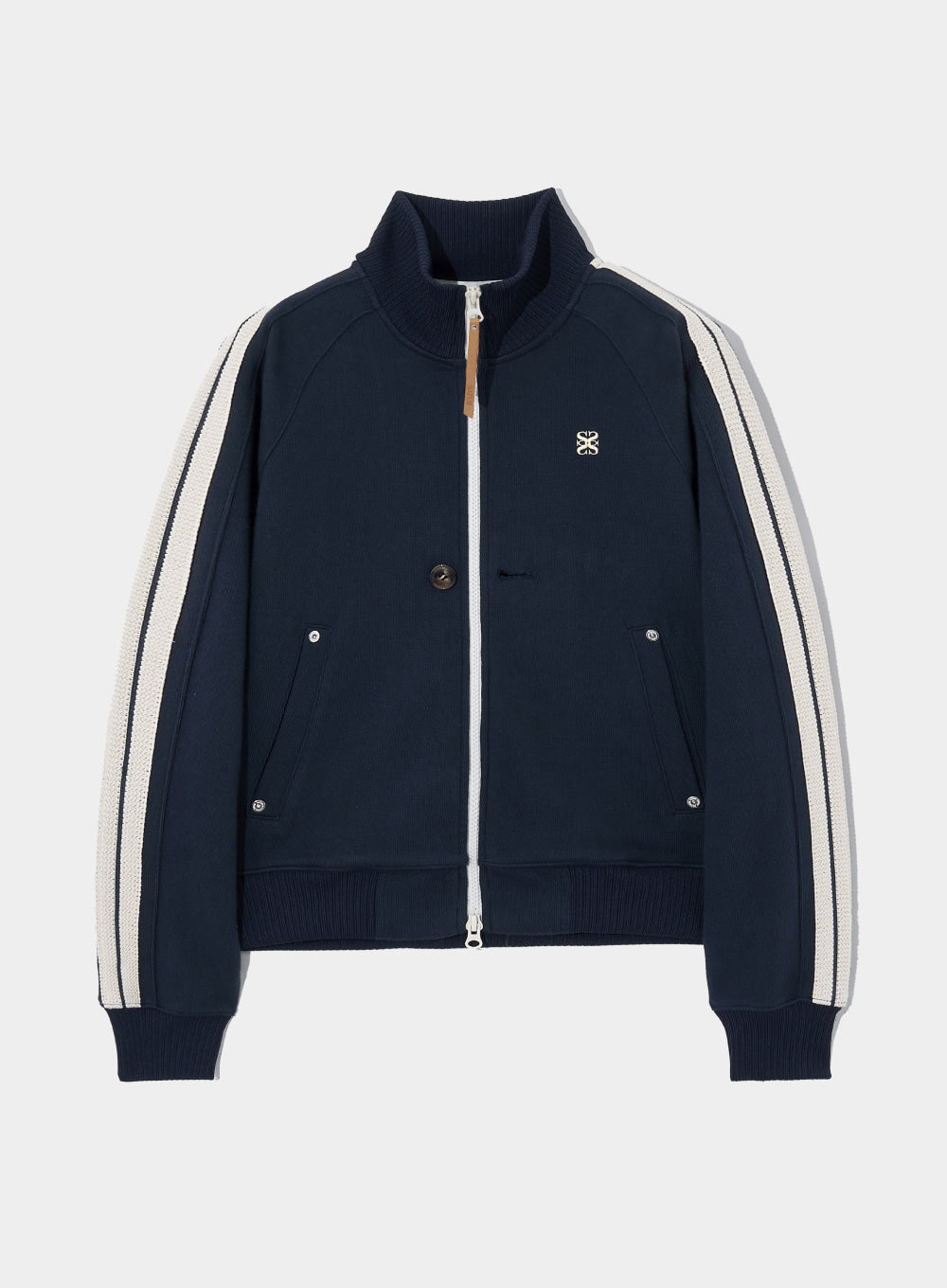 [satur] (W) Lawton All Day Track Zip-up Jacket - Classic Navy