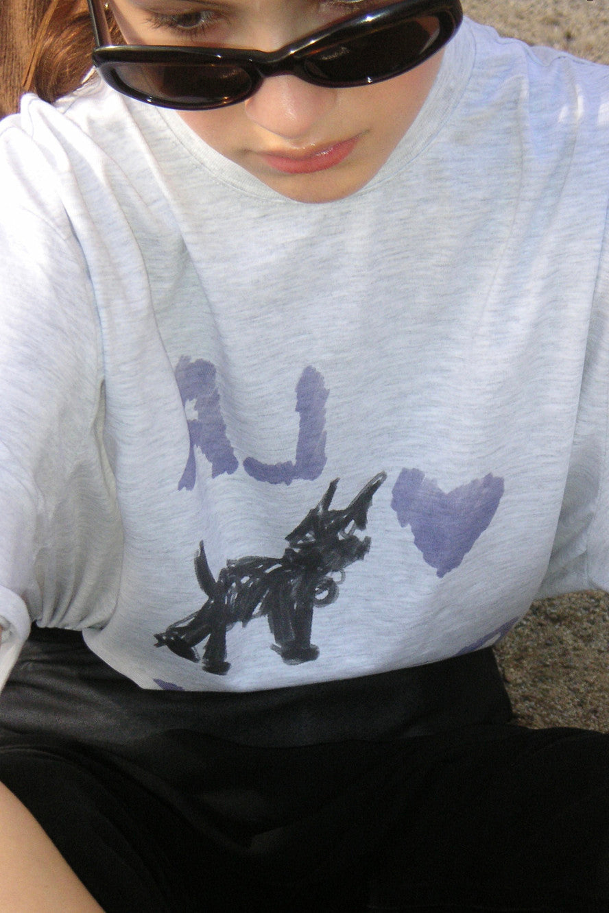 Low Classic Love Park T-Shirt Light Melange Grey