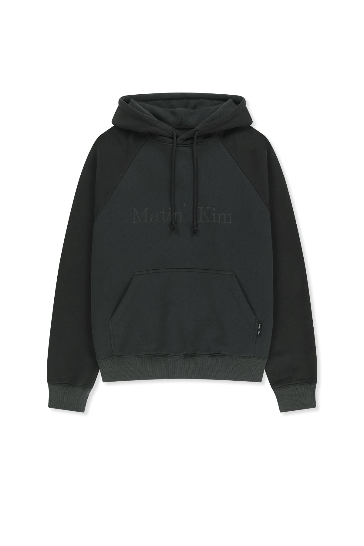 Matinkim Color Block Logo Hoody Top IN Black