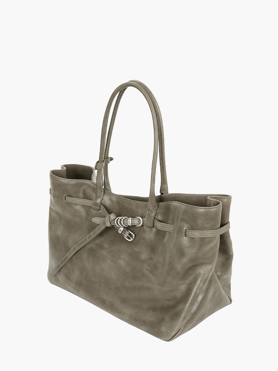 Margesherwood Grandma Used Bag Large etoffe pull-up