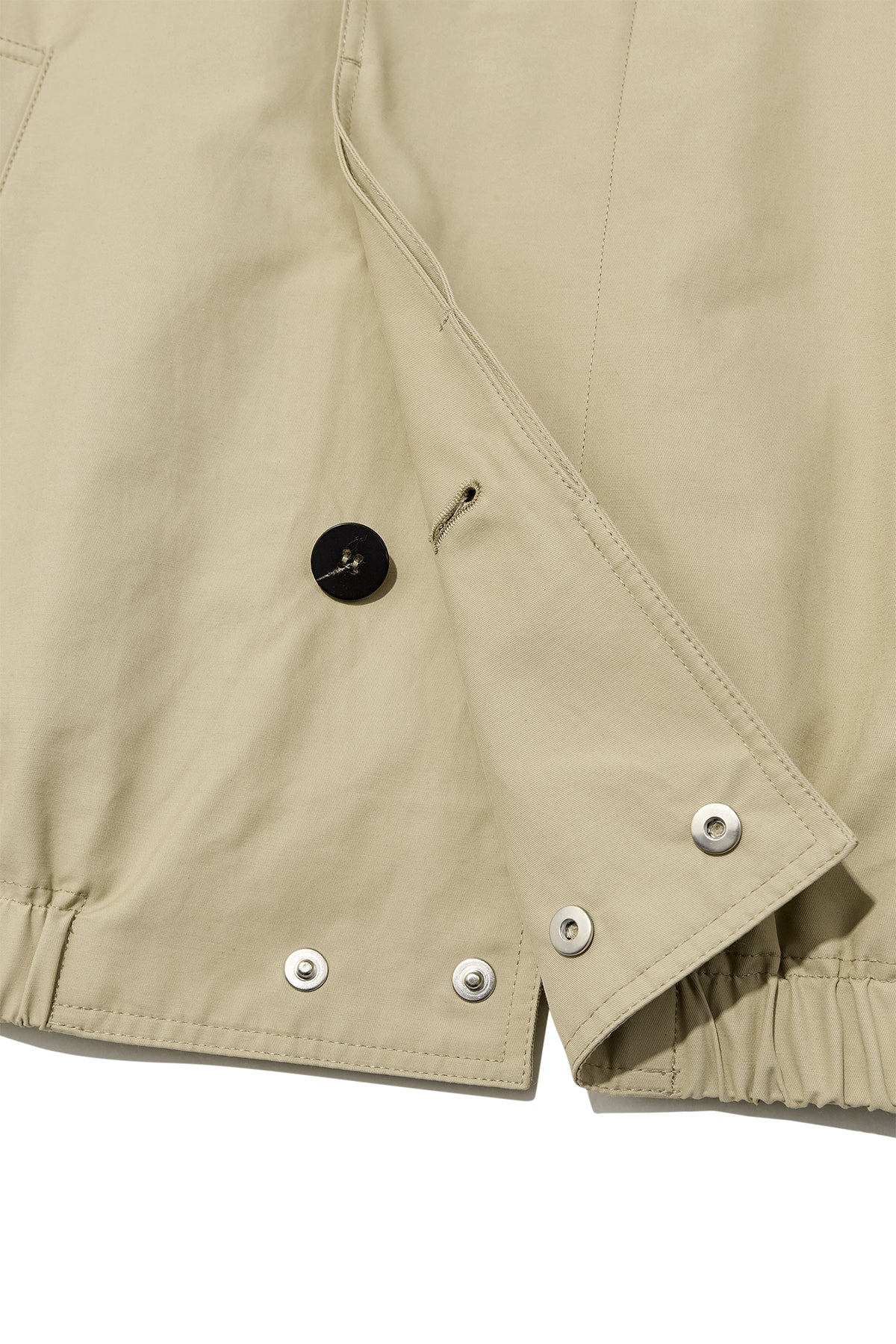 [matinkim] TRENCH BOMBER JUMPER FOR WOMEN IN BEIGE
