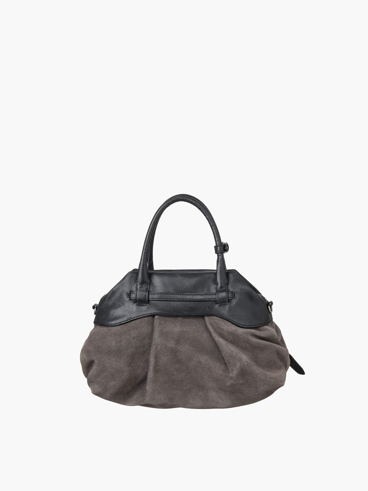 Margesherwood Soft Grandma Layered Mini Bag grey suede