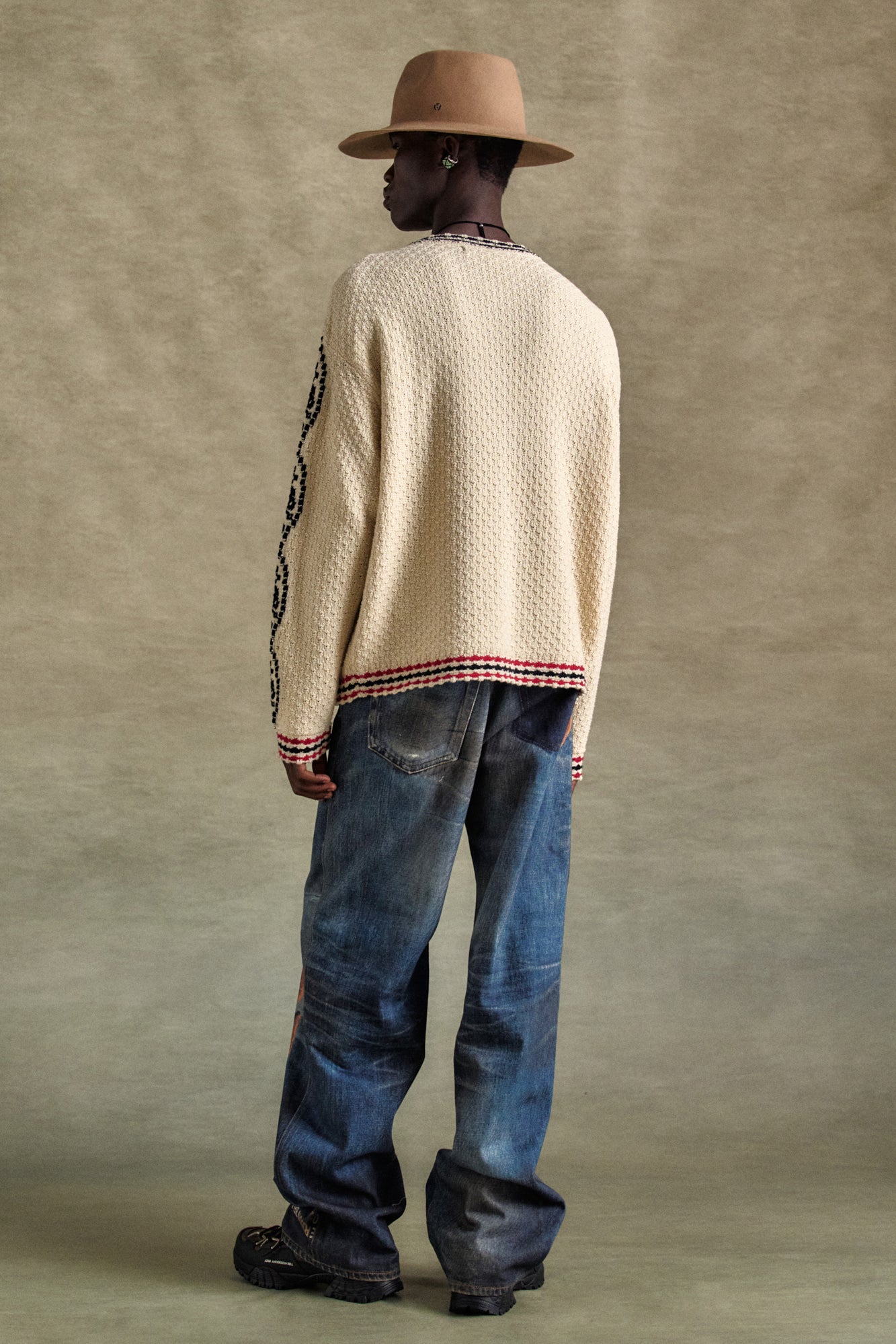 Andersson Bell Fantasia Round-Neck Cardigan