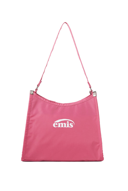 SQUARE HOBO BAG-PINK