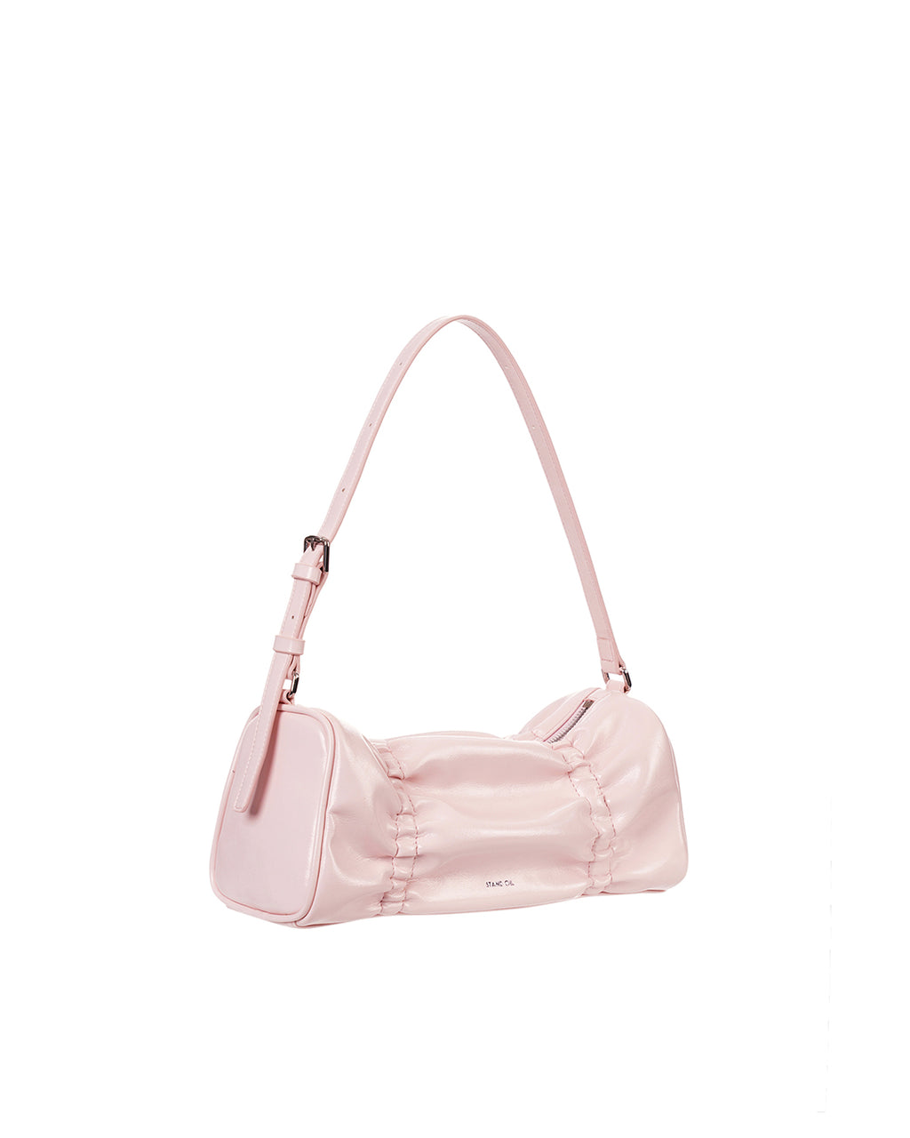 Pleats Bag · Pleated Backpack in Baby Pink