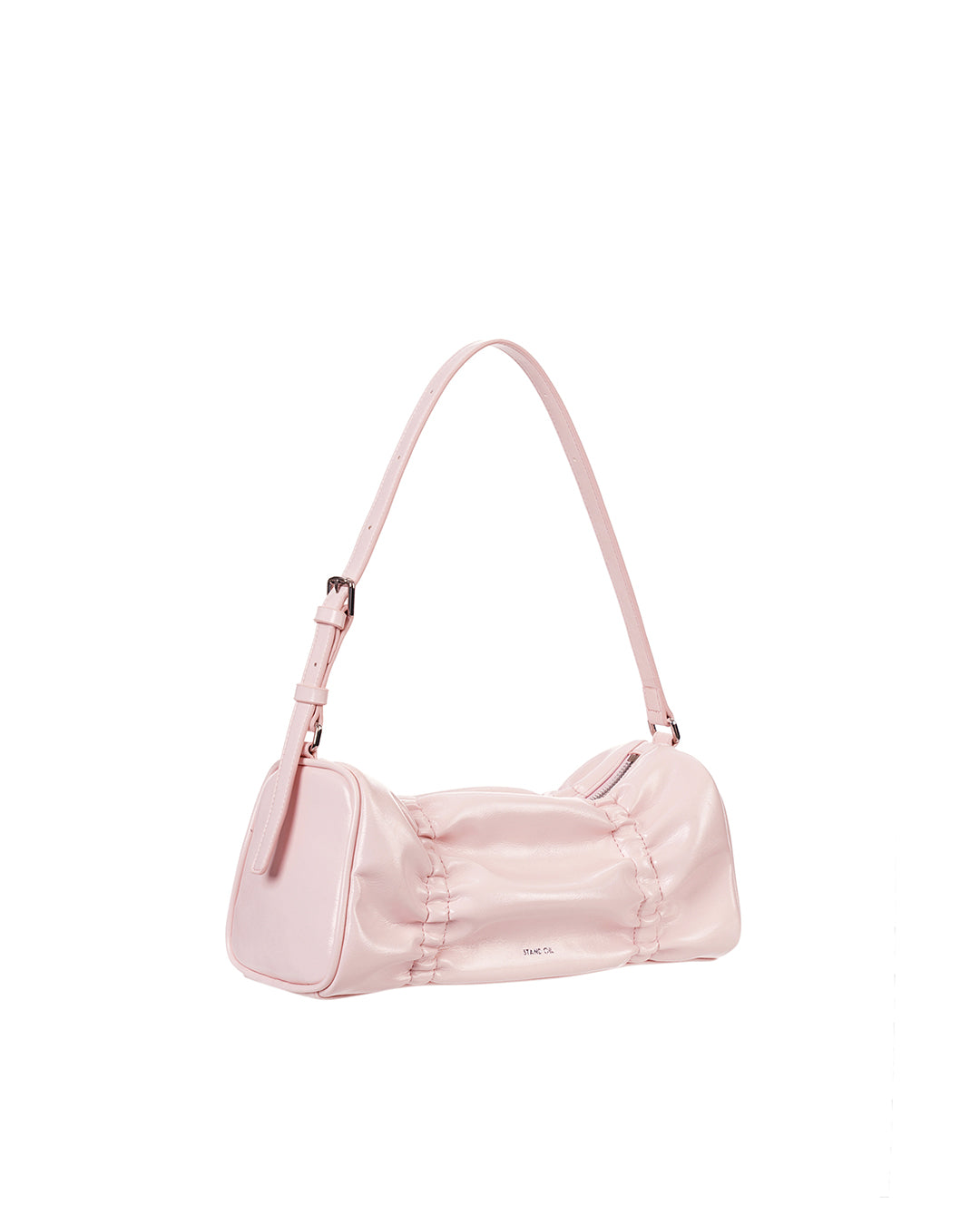 Pleats Bag · Pleated Backpack in Baby Pink