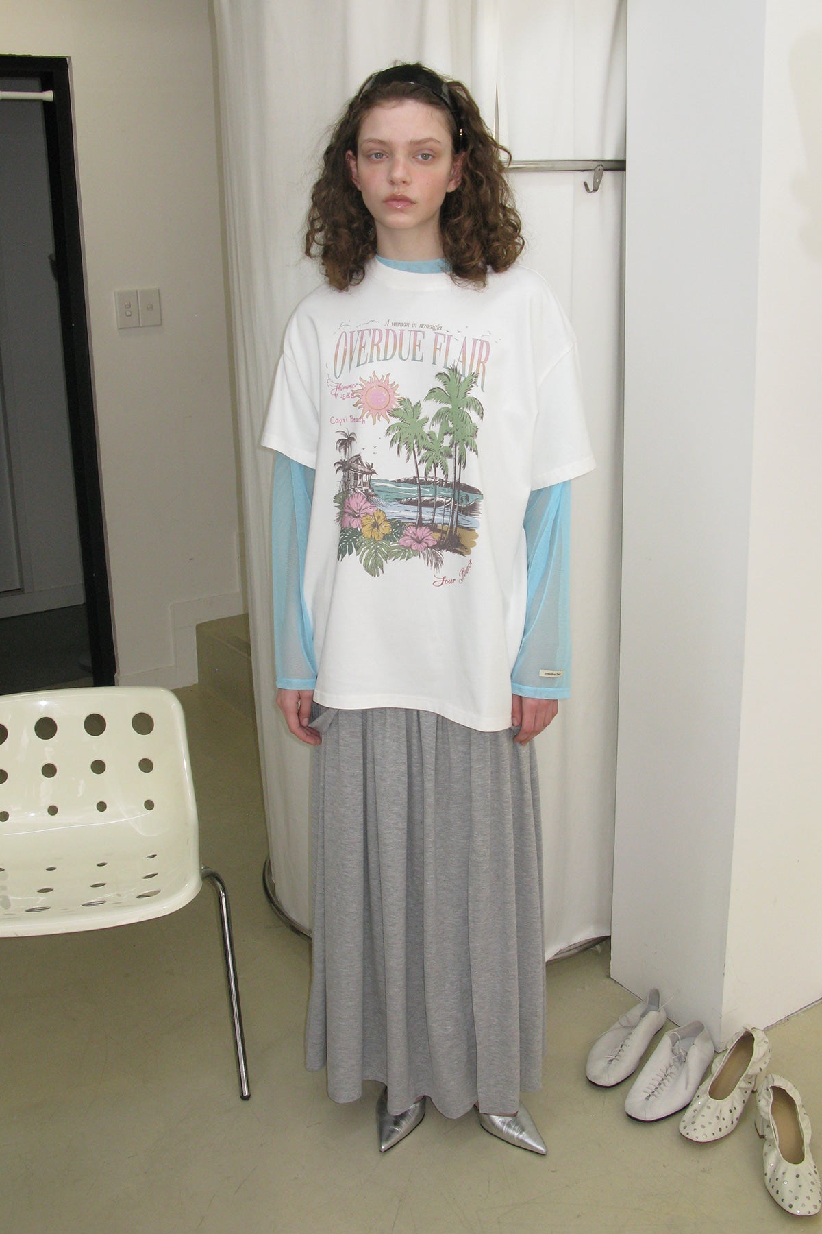 Overdueflair Vintage Summer T-Shirt White