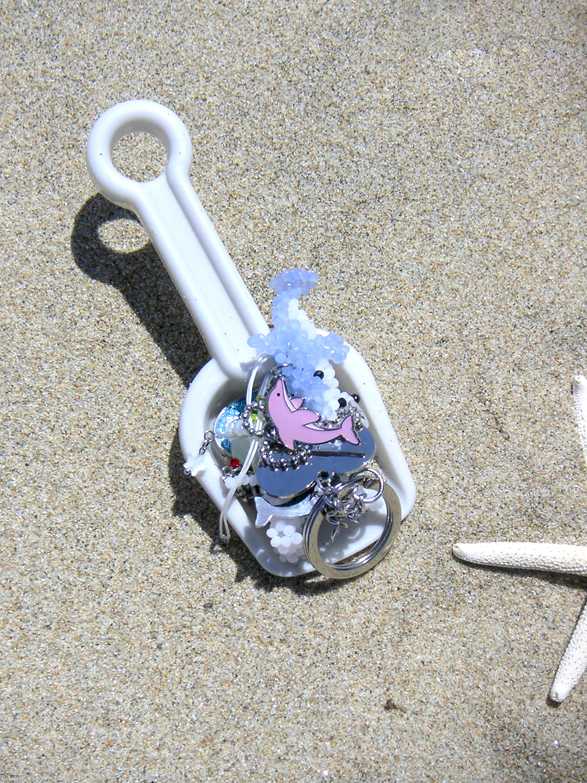 Low Classic Pink Dolphin Key Ring Pink